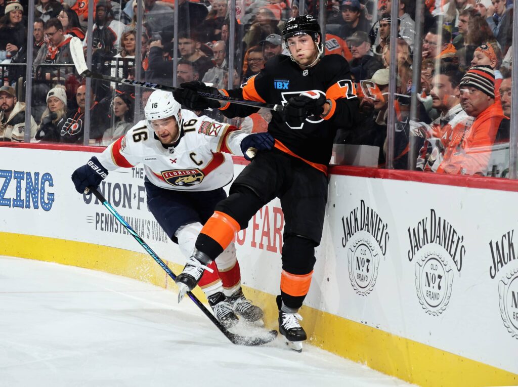 Analyysi: Philadelphia Flyersin rakennus Trevor Zegrasista huolimatta täysin kesken Aleksander Barkov ja Tyson Foerster
