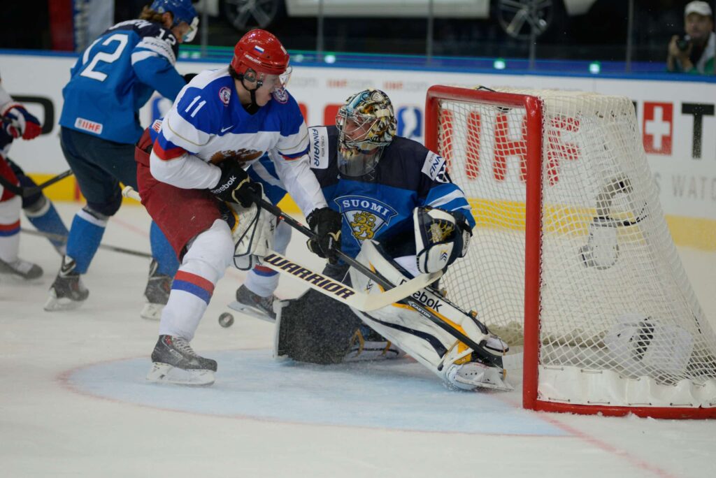 MM-kisat 2014: Miesmuuri nimeltään Pekka Rinne – ja oli Jere Karalahtikin mukana Jevgeni Malkin ja Pekka Rinne, MM-finaali 2014