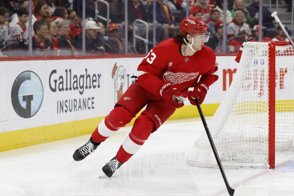 Analyysi: Detroit Red Wings loi kilpailua alakertaan Detroit Red Wingsin saksalaishyökkääjä Moritz Seider