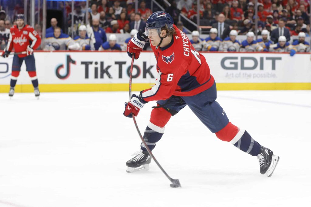 Analyysi: Washington Capitalsilla tiukka alakerta Washington Capitalsin Jakob Chychrun