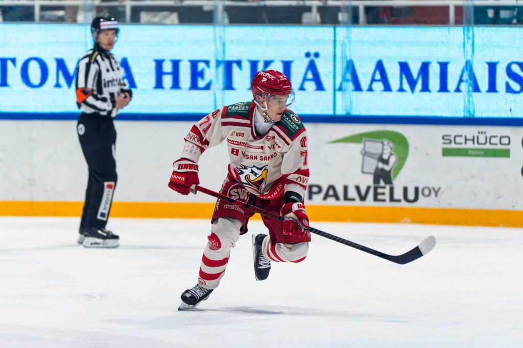 Sportin Viljami Nieminen oli Turussa pelipäällä