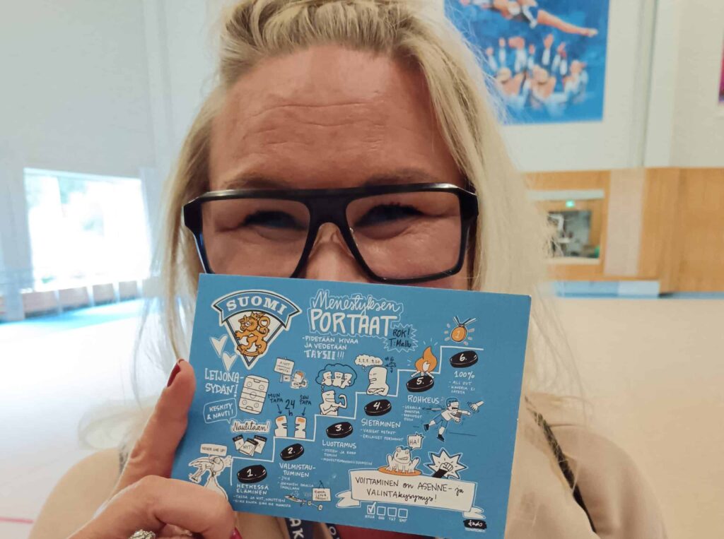 Melina Näätänen Nuoret Leijonat 2016 Menestyksen portaat