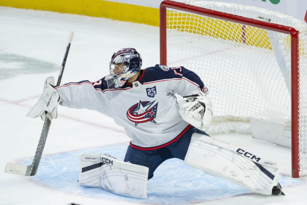 Columbus Blue Jacketsin maalivahti Jet Greaves