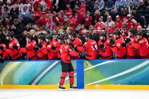 Olympiakiekko: A-lohko silkkaa Kanadan näytöstä - hurja puolivälierä näköpiirissä? Olympiakiekko: A-lohko silkkaa Kanadan näytöstä – hurja puolivälierä näköpiirissä?