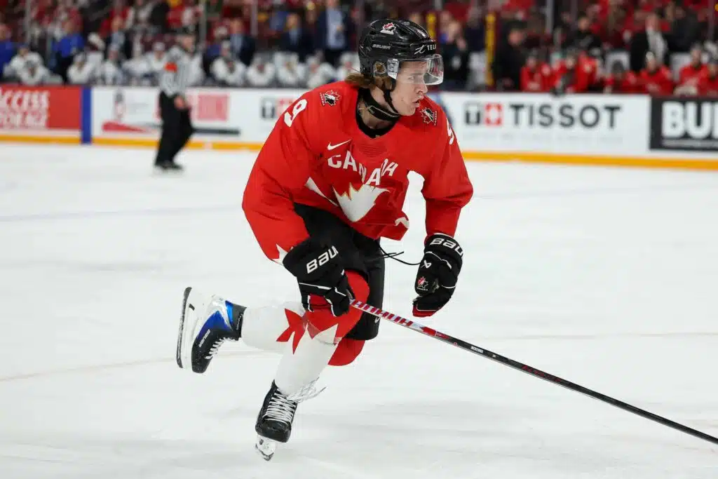 Gavin McKennan pää pölkyllä? – "Muuten Matthews nostaa kytkintä" Gavin McKenna, Kanada